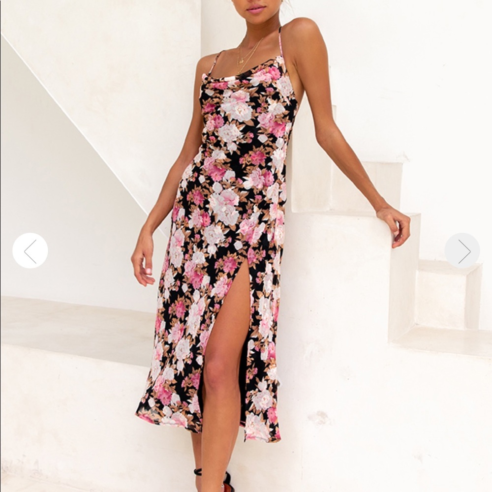 NWT Imparlour Midi Dress. Size M - Picture 2 of 10